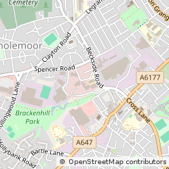 Map of Bradford