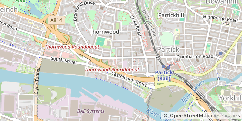 Map of Glasgow