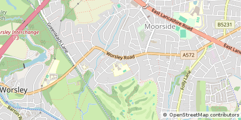 Map of Manchester