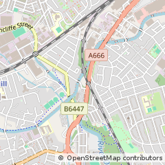 Map of Blackburn