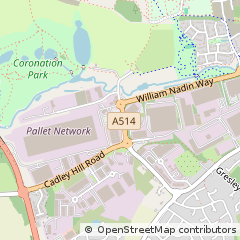 Map of Swadlincote