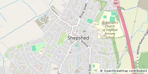 Map of Leicestershire