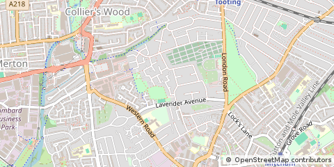 Map of Mitcham