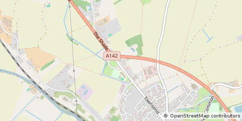 Map of Soham, Cambridgeshire