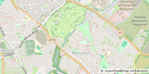 Map of Edinburgh