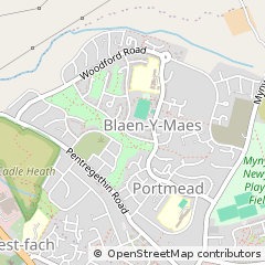 Map of Swansea