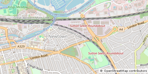 Map of Reading