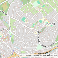 Map of Woking