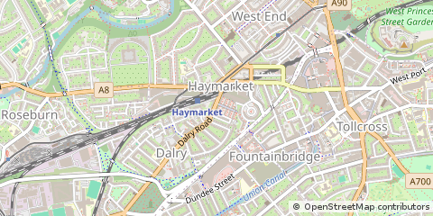 Map of Edinburgh