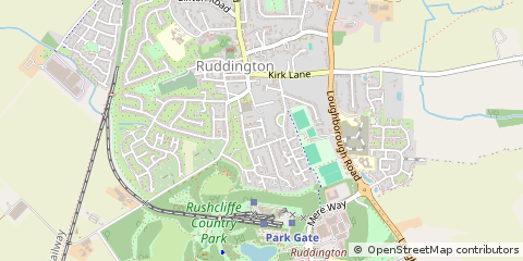 Map of Nottingham