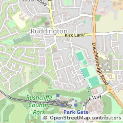 Map of Nottingham