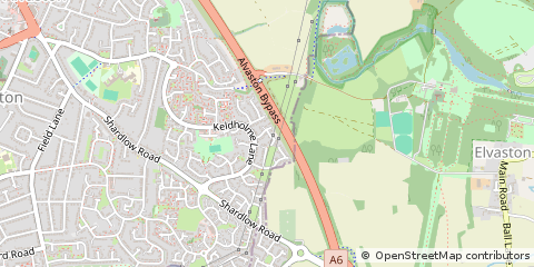 Map of Derby
