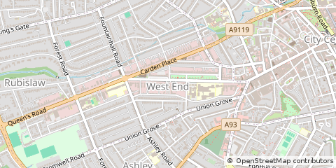Map of Aberdeen