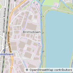 Map of Enfield, Middlesex
