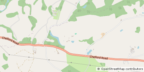 Map of Macclesfield, Cheshire