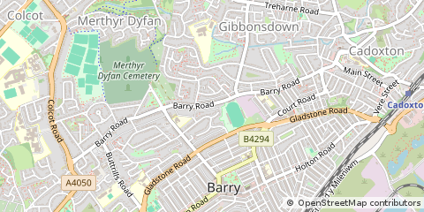 Map of Barry