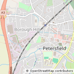 Map of Petersfield, Hampshire