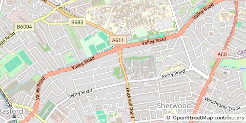Map of Nottingham