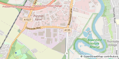 Map of Stockton-on-Tees