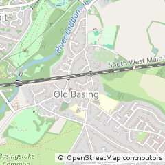 Map of Basingstoke