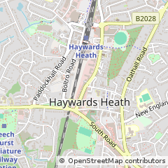 Map of Haywards Heath