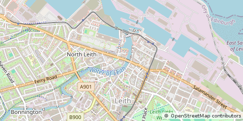 Map of Edinburgh