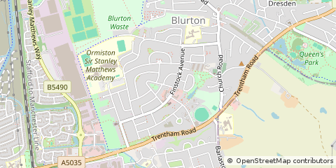 Map of Stoke-on-Trent