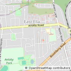 Map of Hull