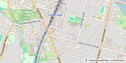 Map of Cambridge