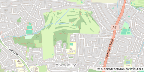 Map of Leeds