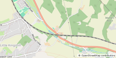 Map of Great Missenden, Buckinghamshire