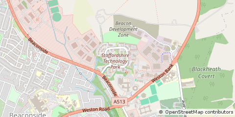 Map of Stafford