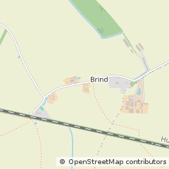 Map of Brind, Goole, East Yorkshire