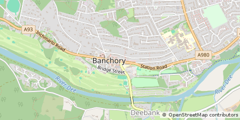 Map of Banchory