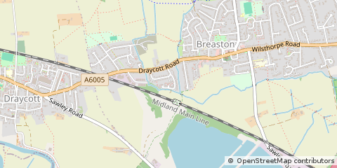 Map of Derby