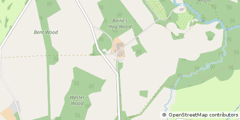 Map of Gifford, East Lothian