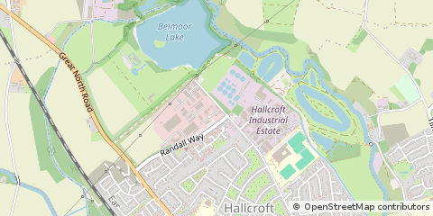 Map of Retford, Nottinghamshire