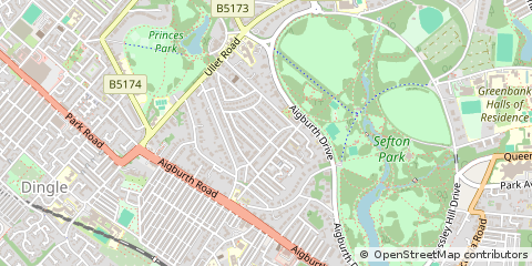 Map of Liverpool