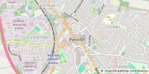 Map of Penrith