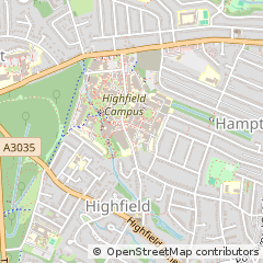 Map of Southampton
