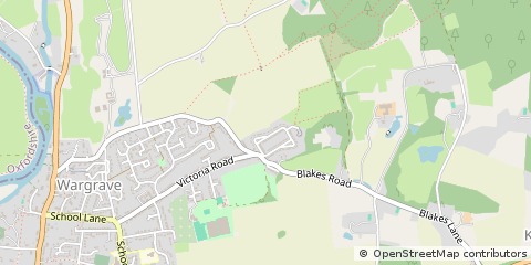 Map of Reading, Berkshire