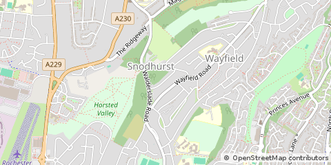 Map of Chatham, Kent