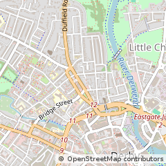 Map of Derby, Derbyshire