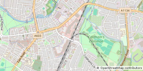 Map of Cambridge