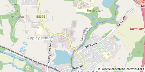 Map of Wigan
