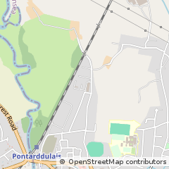 Map of Pontarddulias, Swansea