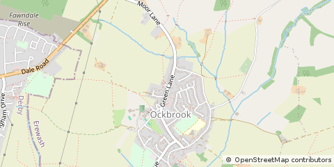 Map of Derby, Derbyshire