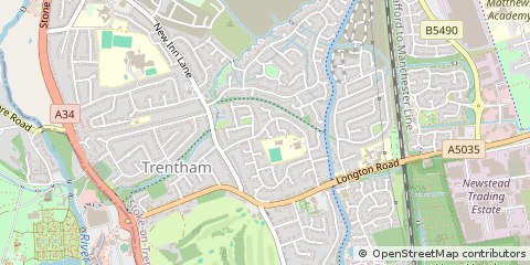 Map of Stoke-on-Trent