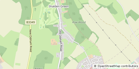 Map of Alton, Hampshire