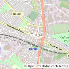 Map of Sheffield